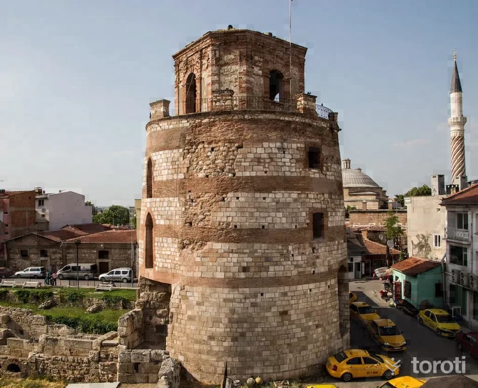 Edirne Kalesi Makedonya Saat Kulesi