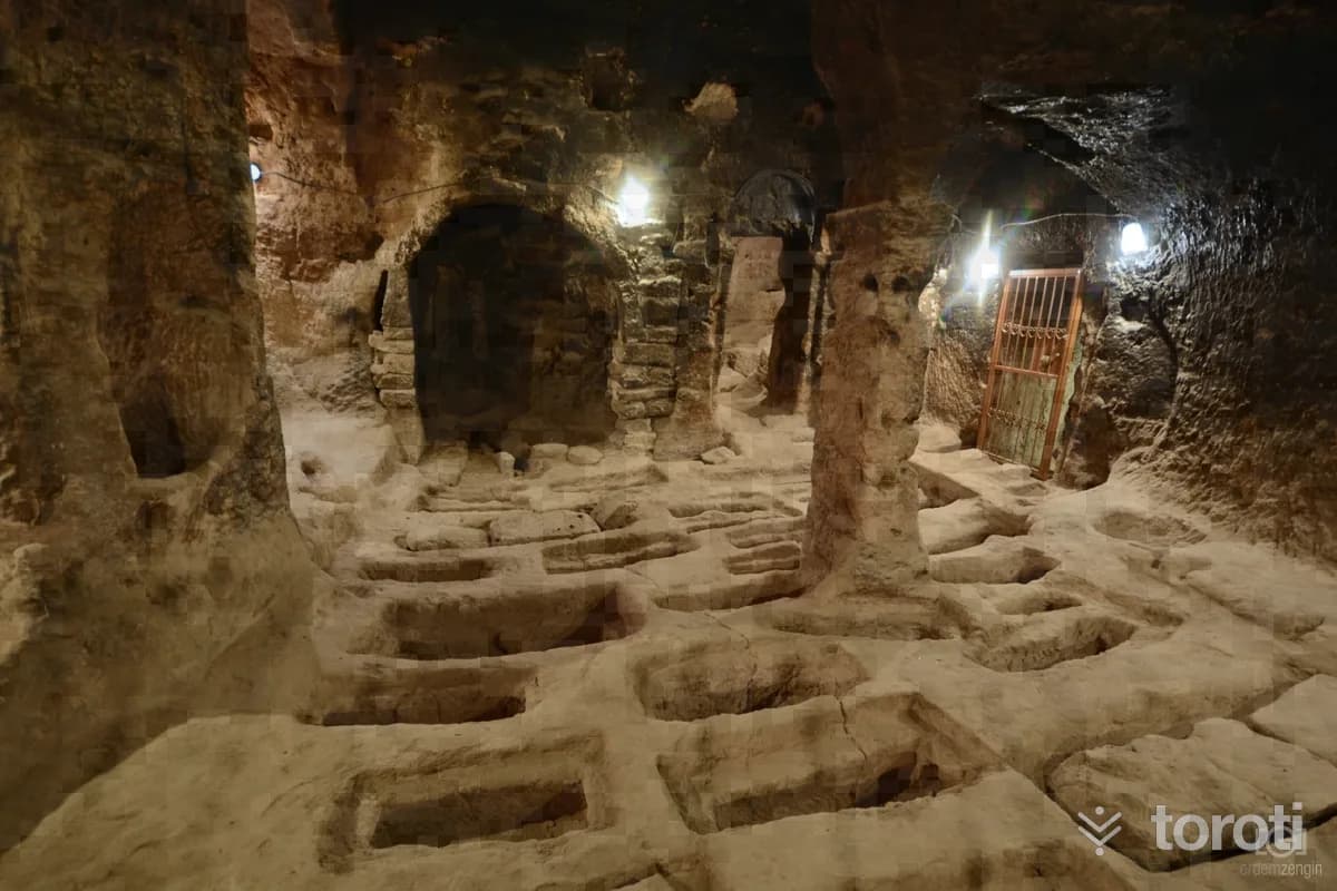 Gaziemir (Kırkgöz) Yeraltı Şehri
