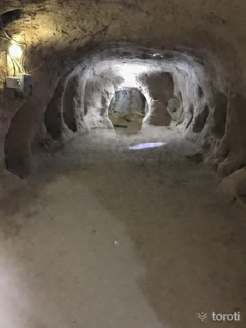 Saratlı Kırkgöz (Aziz Mercurius) Yeraltı Şehri
