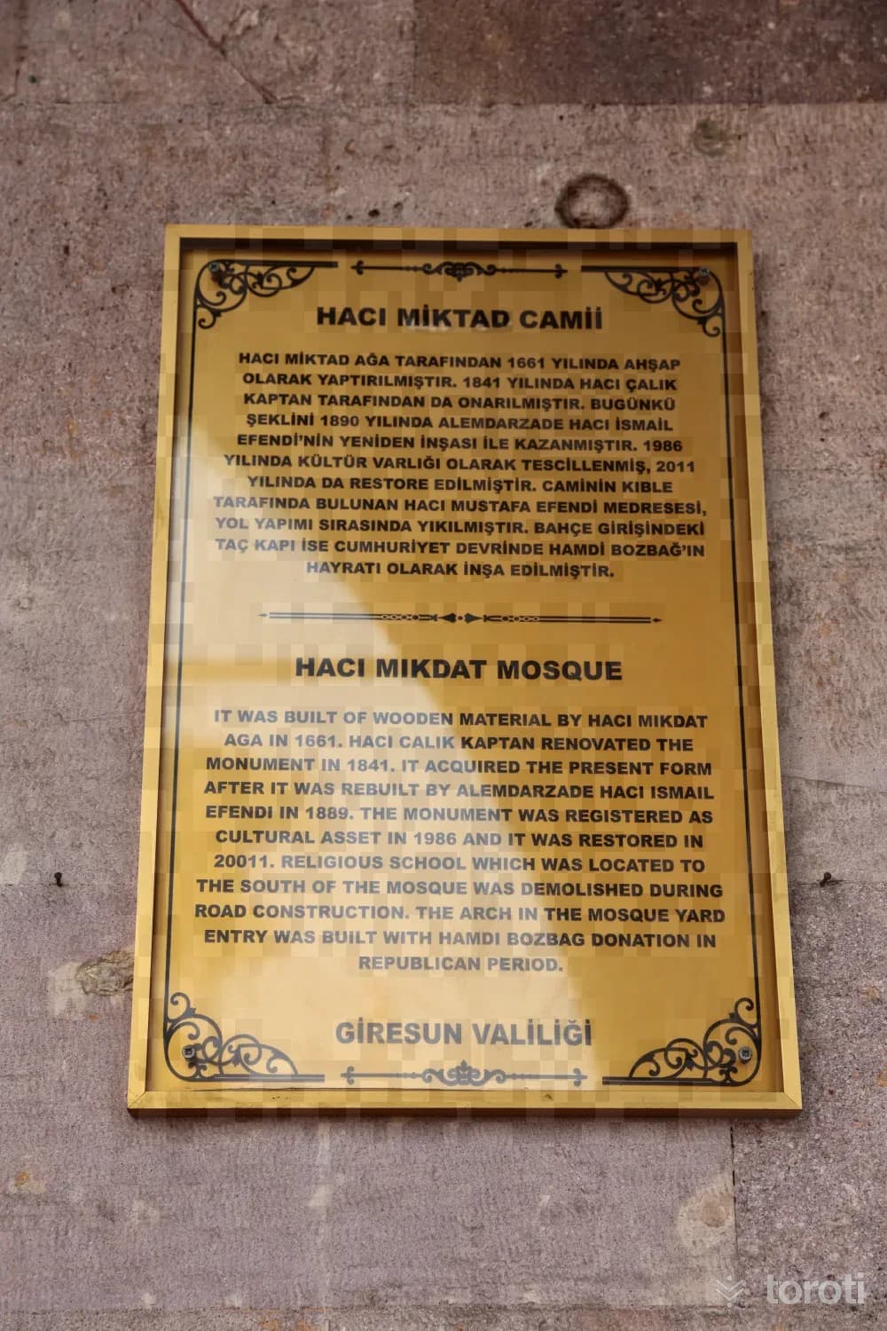 Hacı Miktad Camii