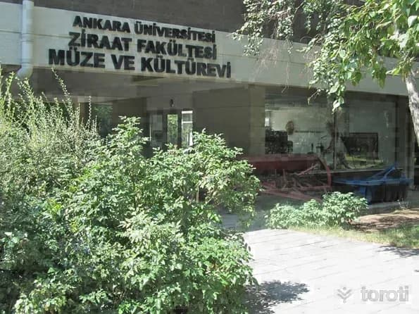 Ankara Üniversitesi Ziraat Fakültesi Müze Ve Kültürevi
